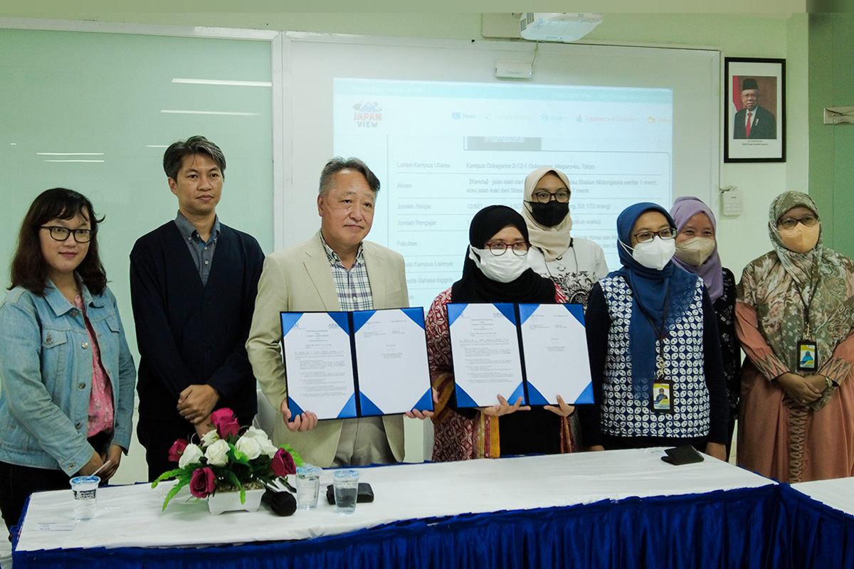 Penandatanganan Nota Kesepahaman Program Internship Bersama Universitas Al-Azhar Indonesia