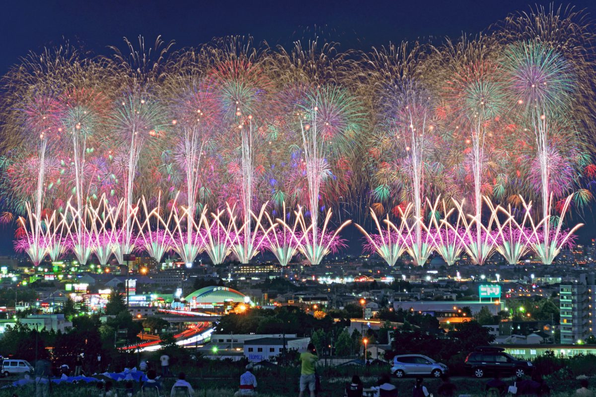 Kembang Api Jepang - Nagaoka Festival Fireworks | Photo by: 恵藤 (PhotoAC)