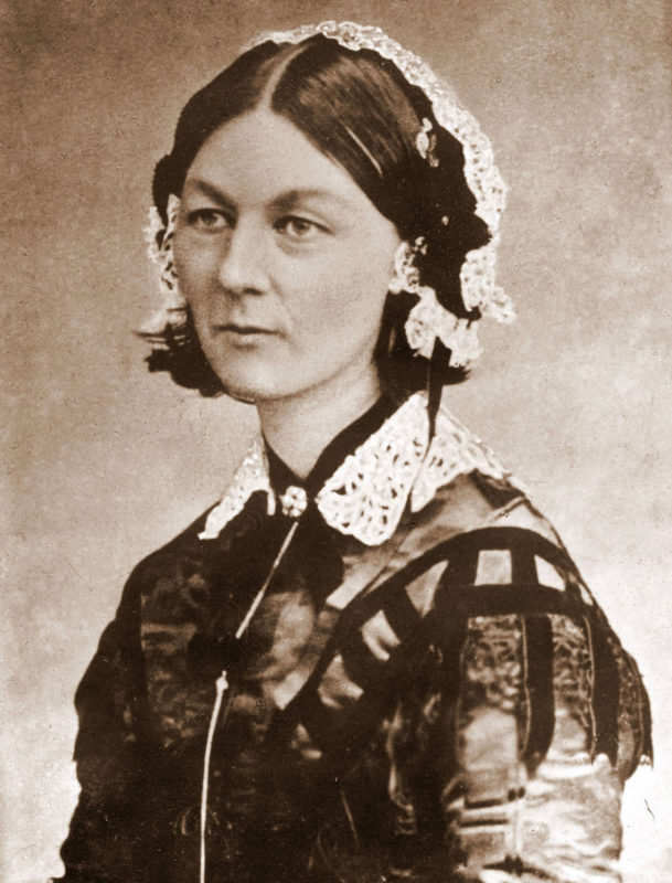 Florence Nightingale | Photo by: H. Lenthall, London (Wikimedia)