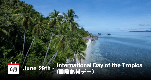 PBB Tetapkan 29 Juni Sebagai Hari Internasional Wilayah Tropis