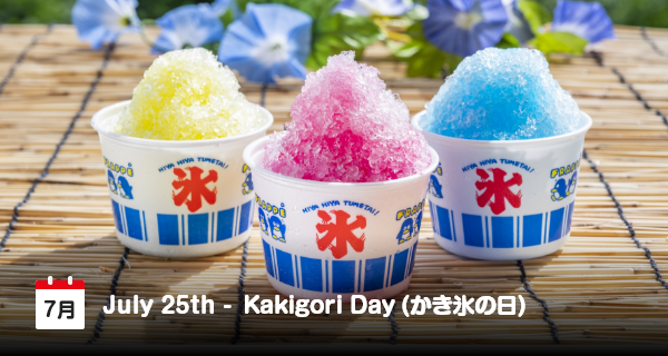 25 Juli Hari Kakigori, Es Serut Ala Jepang