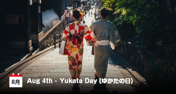 4 Agustus Hari Yukata, Kimono Jepang khas Musim Panas