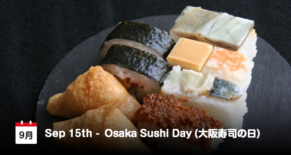 15 September, Hari Sushi Osaka di Jepang